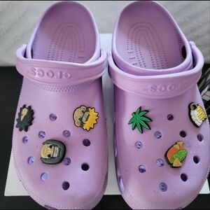 Crocs Classic Clog Nurse Pets Nature Disney Pixar Size 10M LIKE NEW